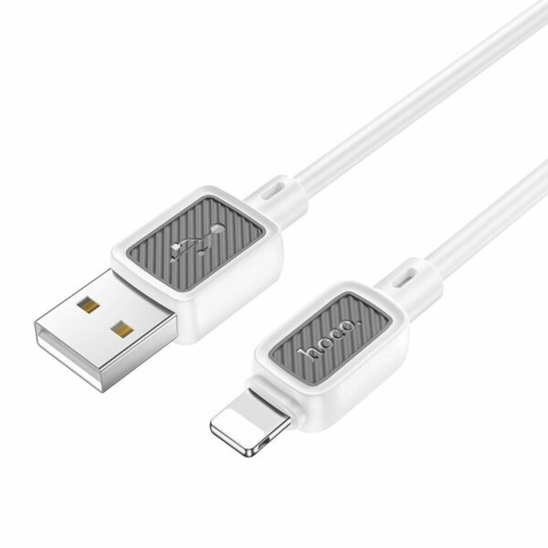 HOCO cable USB A to Lightning 2,4A X108 1 m white