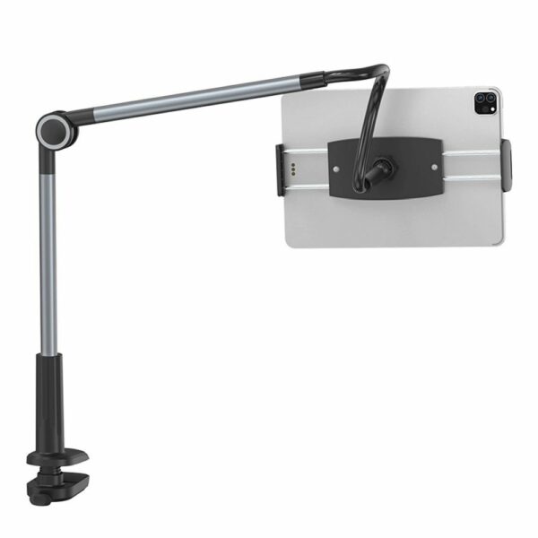 BASEUS desk holder rotative adjustable for phone tablet 4,7" - 12,9" grey