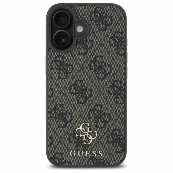 Θήκη GUESS iPhone 16 MagSafe PU 4G Καφέ (GUHMP16SP4SM4MW)