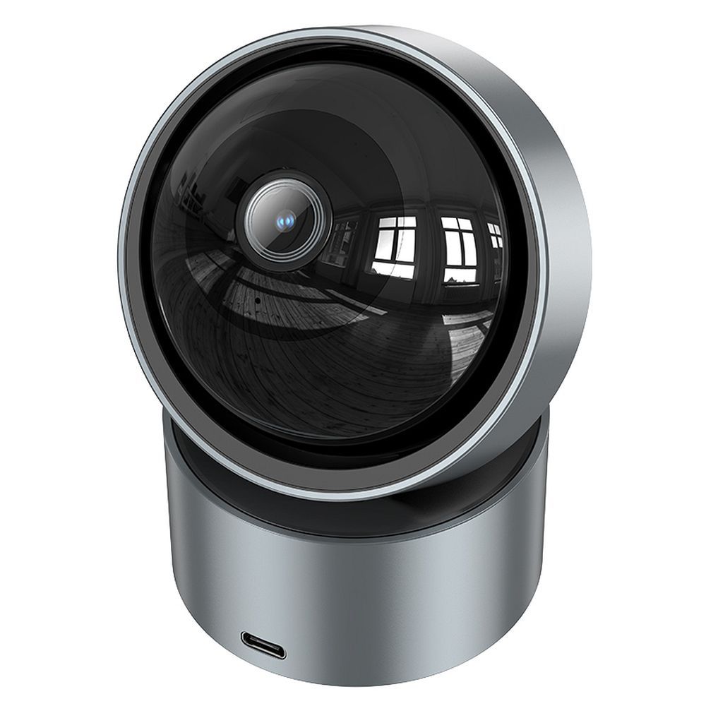HOCO indoor camera adjustable in two planes with night mode Full HD D5 silver