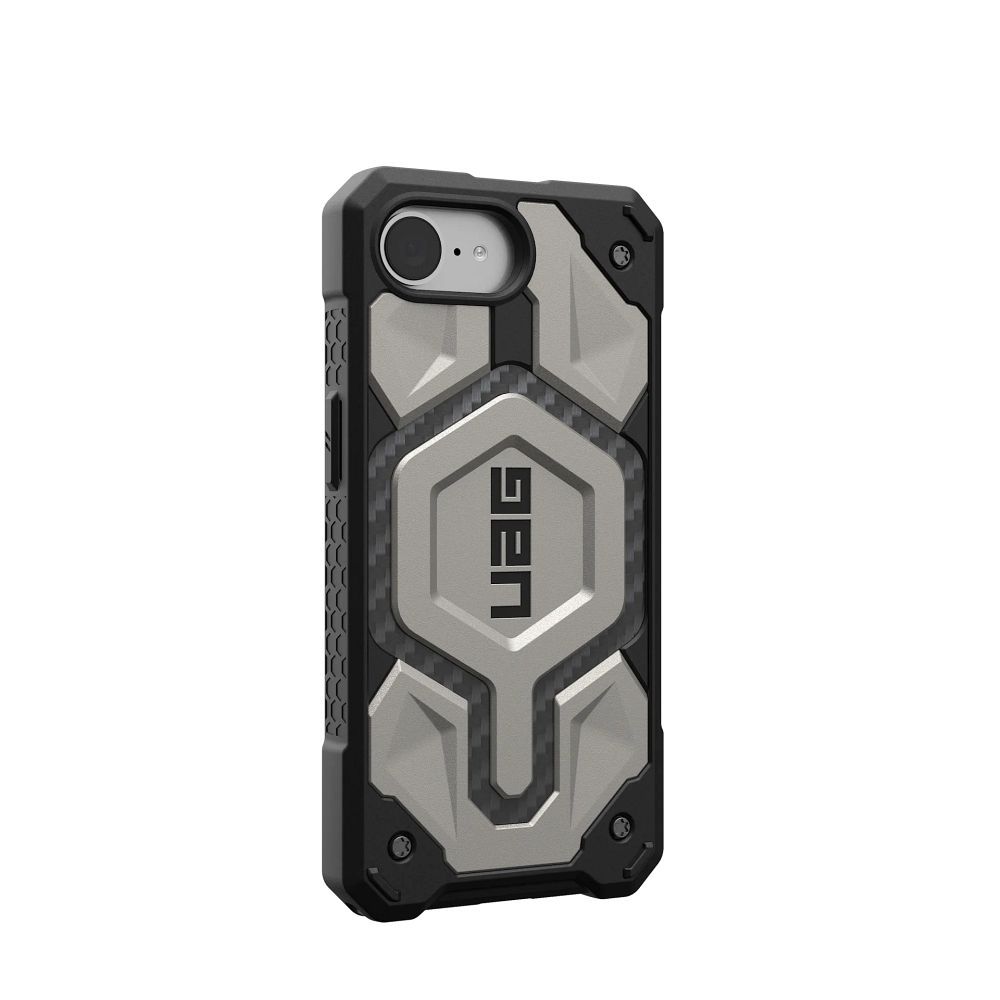 Θήκη UAG Monarch Pro MagSafe για iPhone 16e Titanium