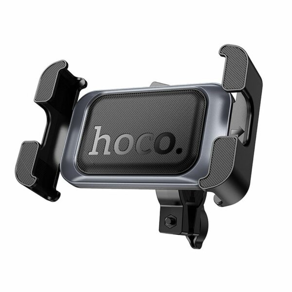 HOCO bike / motorcycle clamp holder for handlebar H82 black metal gray