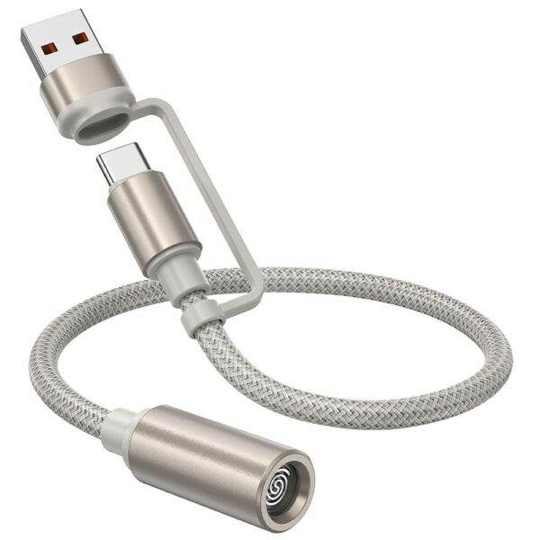HOCO cable USB A / Type C to cigarete lighter UA38B 0,3 m gold
