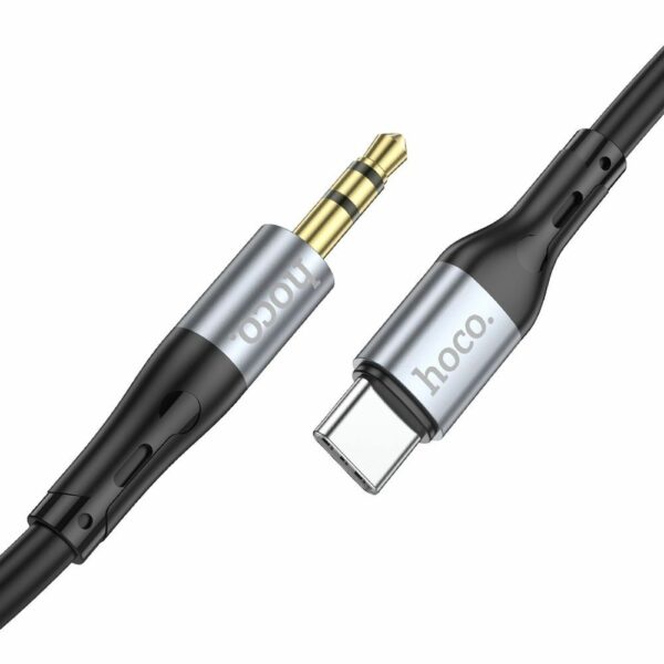 HOCO cable AUX Jack 3,5 mm to Type C UPA22 1 m black
