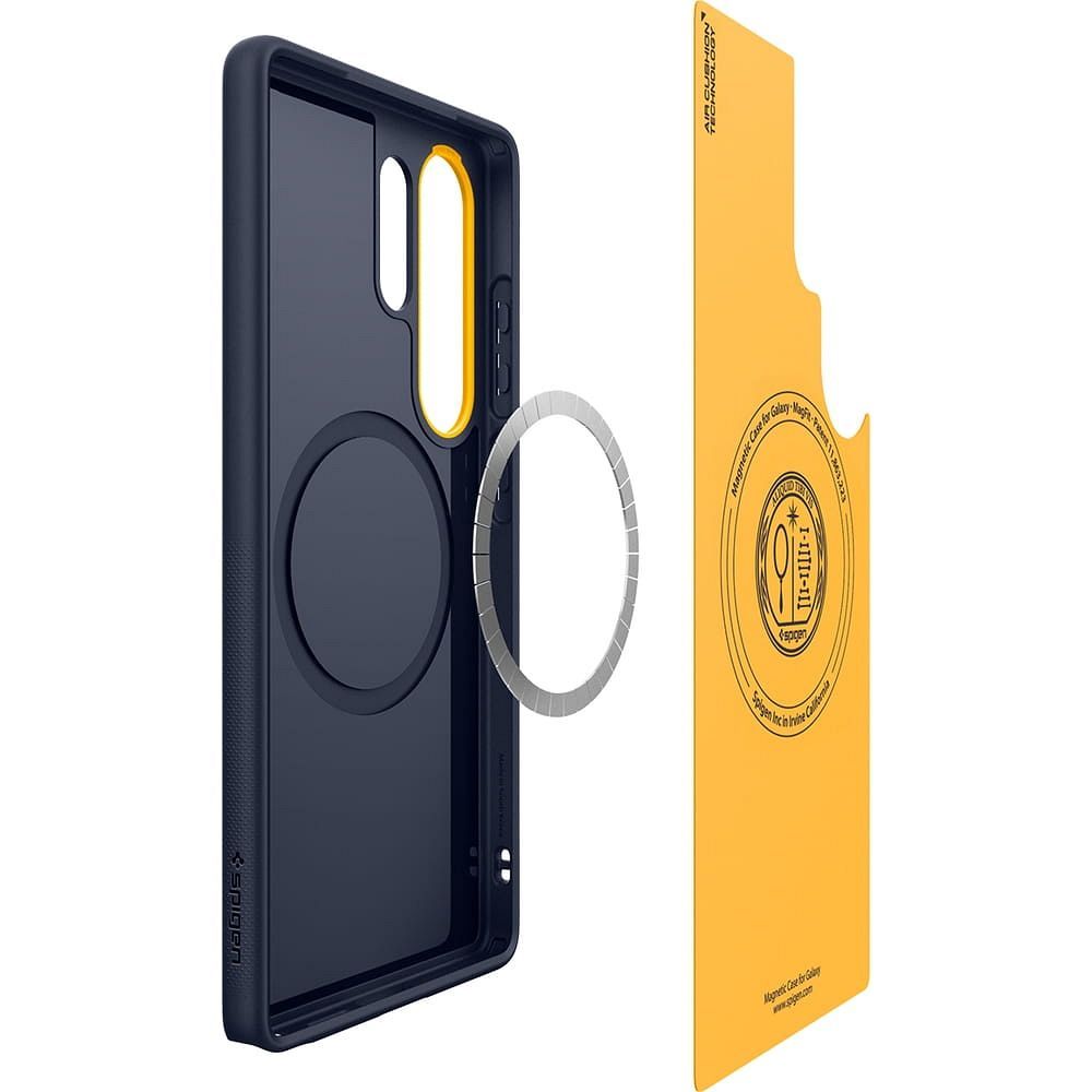 SPIGEN case NANO POP MAG compatible with MagSafe for SAMSUNG S25 Ultra blueberry navy