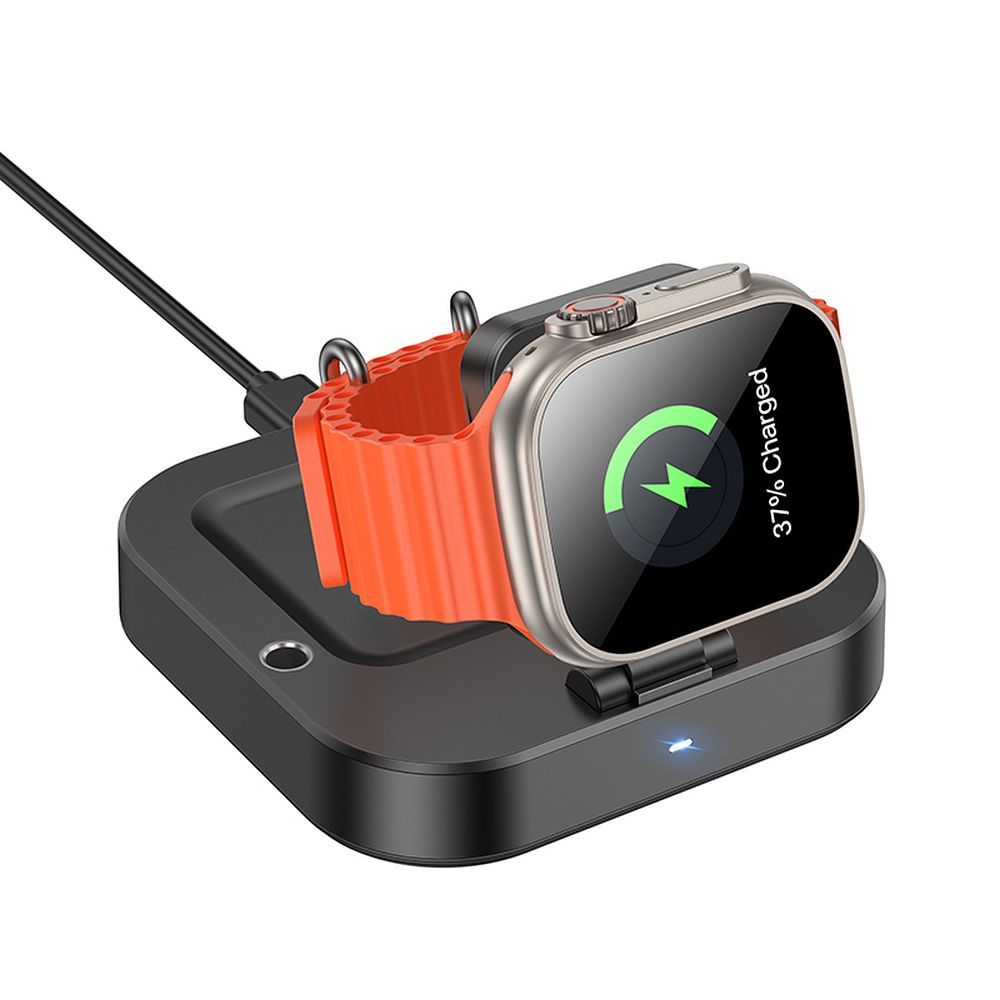Ασύρματος Φορτιστής 3 σε 1 HOCO CQ16A για Apple Watch & Smartphones - Μαύρος