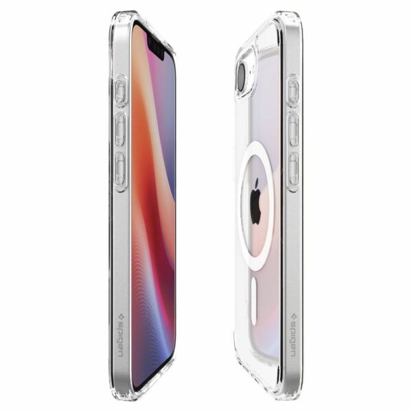 SPIGEN case ULTRA HYBRID MAG compatible with MagSafe for IPHONE 16E 2025 white