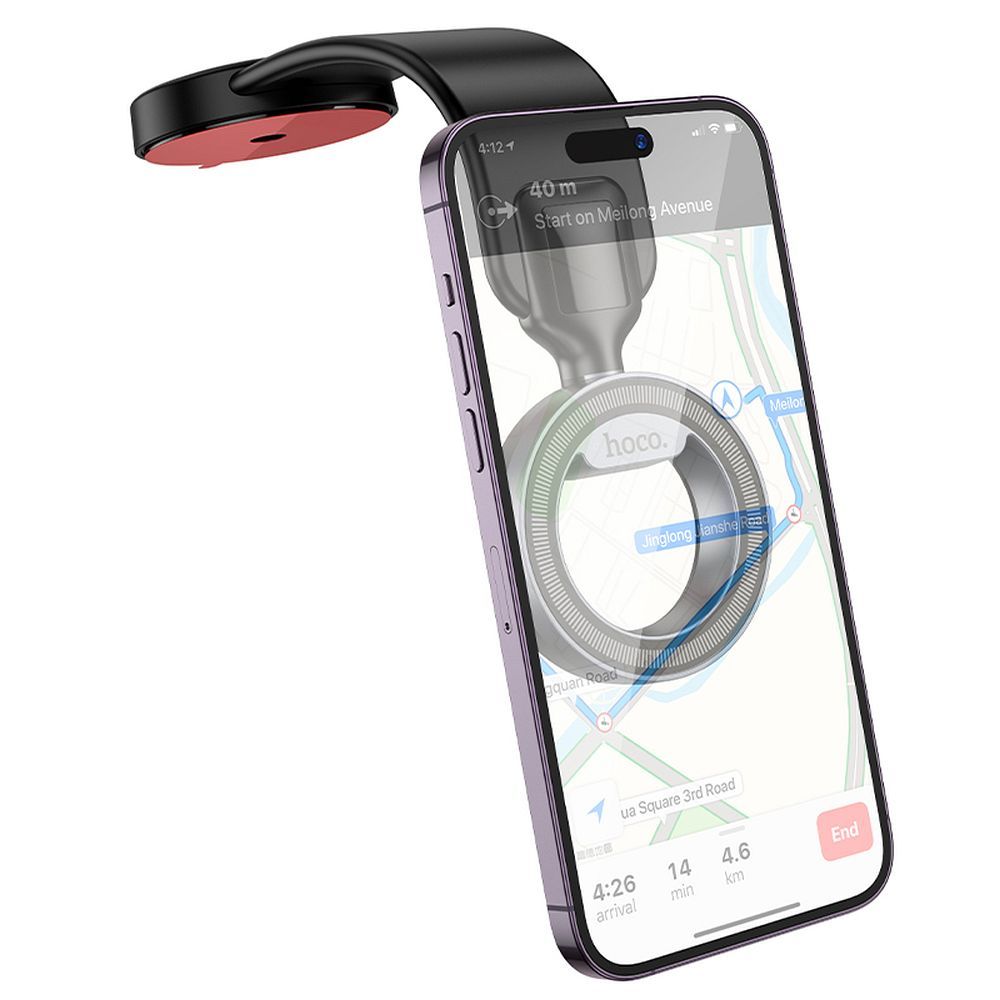 HOCO magnetic car holder for center console H71 black metal gray