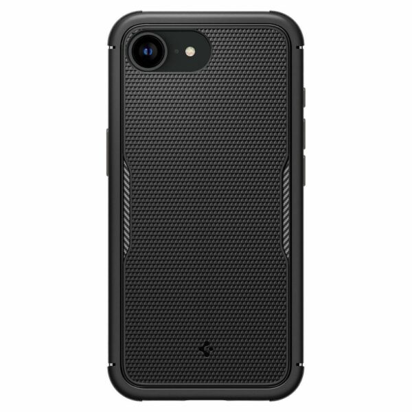 SPIGEN case RUGGED ARMOR MAG compatible with MagSafe for IPHONE 16E matte black