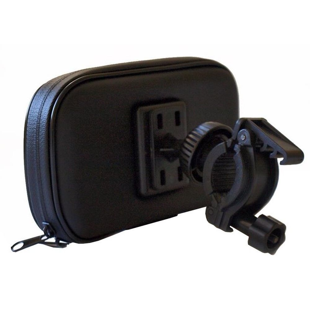 e31c5d7096e037a661cb3a4c78e3929f ART leather bike holder for handlebar for mobile phone / GPS / MP4 AX-16 black