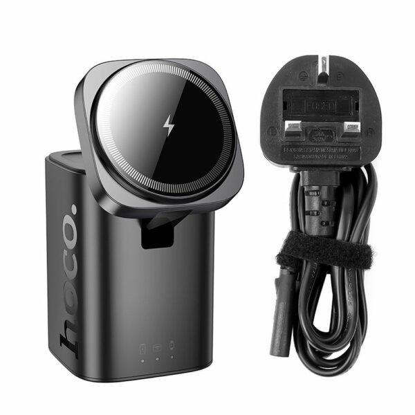 Ασύρματος Φορτιστής HOCO 6 σε 1 για Apple Watch & Συσκευές PD/QC 65W CQ20A Μαύρος