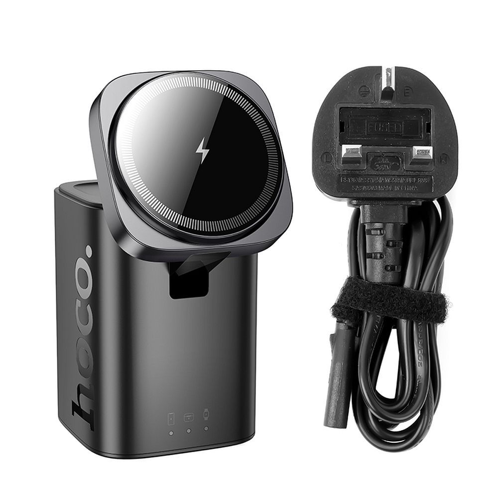Ασύρματος Φορτιστής HOCO 6 σε 1 για Apple Watch & Συσκευές PD/QC 65W CQ20A Μαύρος