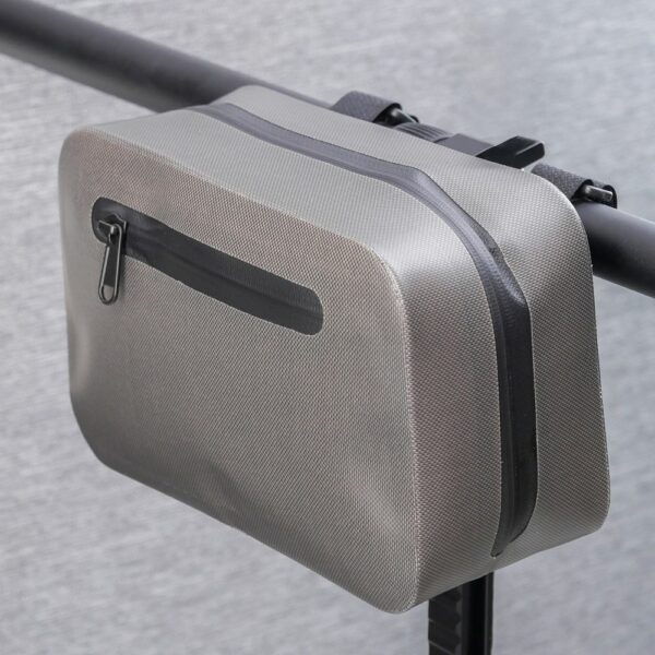 Handlebar bag for bike / scooter waterproof with zipper FSBFB-674 blue