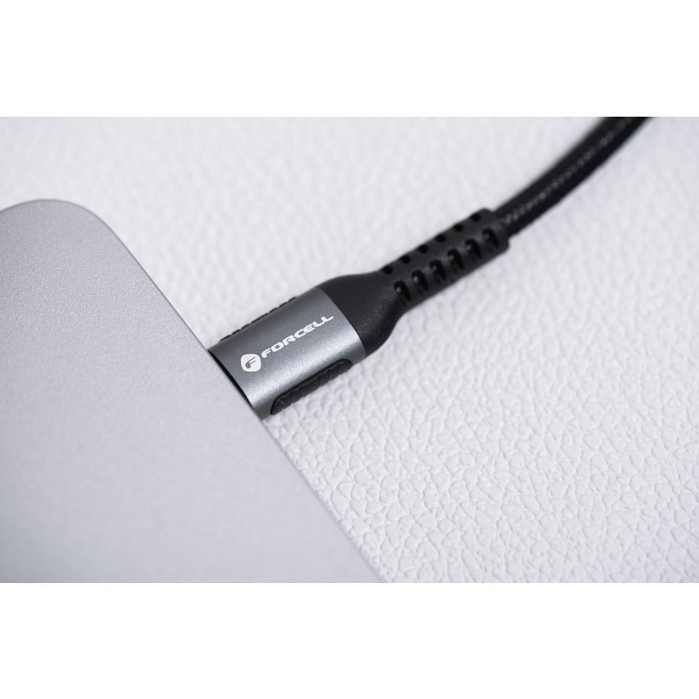 FORCELL F-ENERGY C260 cable Type C to Type C QC4.0 PD 5A 100W Cafule 2 m black