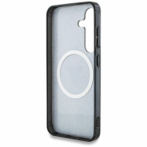 Θήκη GUESS Magnetic Glitter για Samsung S25 Plus Μαύρη