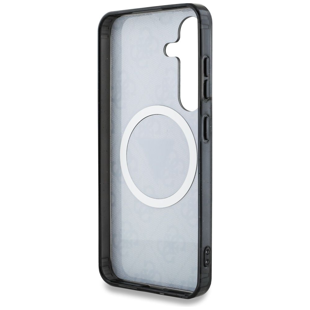 Θήκη GUESS Magnetic Glitter για Samsung S25 Plus Μαύρη
