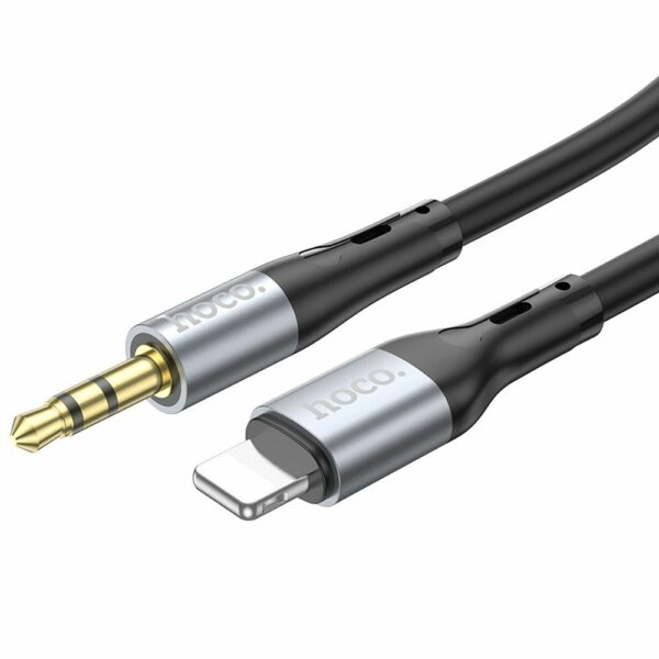 HOCO cable AUX Jack 3,5 mm to Lightning UPA22 1 m black