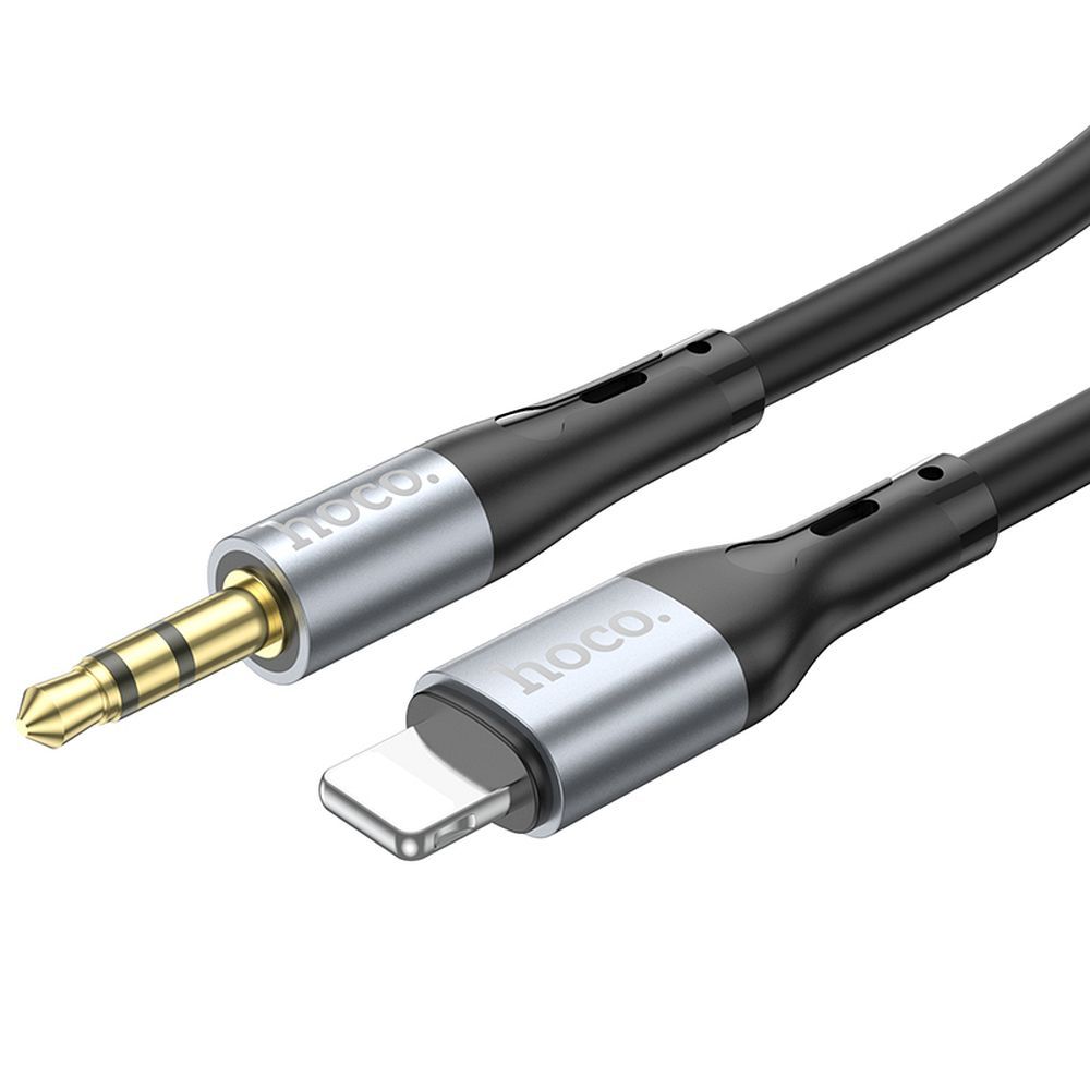 HOCO cable AUX Jack 3,5 mm to Lightning UPA22 1 m black