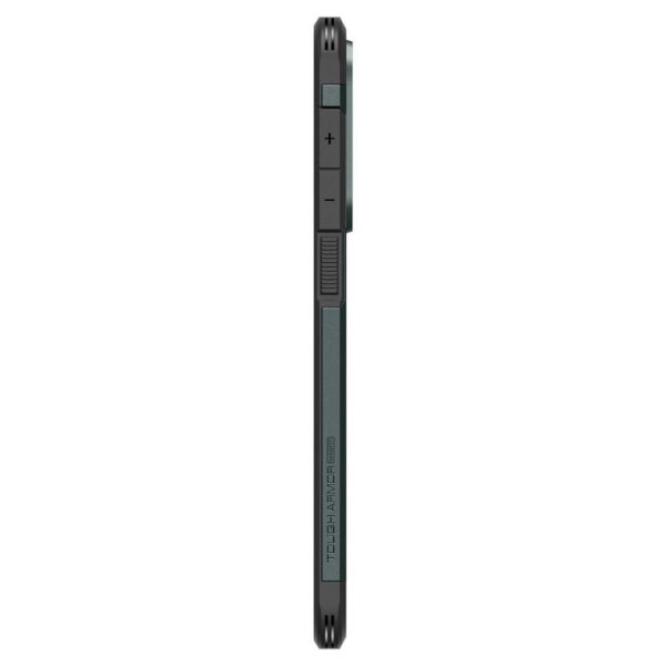SPIGEN case TOUGH ARMOR compatible with MagSafe for SAMSUNG S25 Edge abyss green