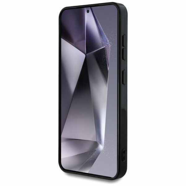 Θήκη Κινητού GUESS Samsung S25 Μαύρη Peony Magnetic IML 4G
