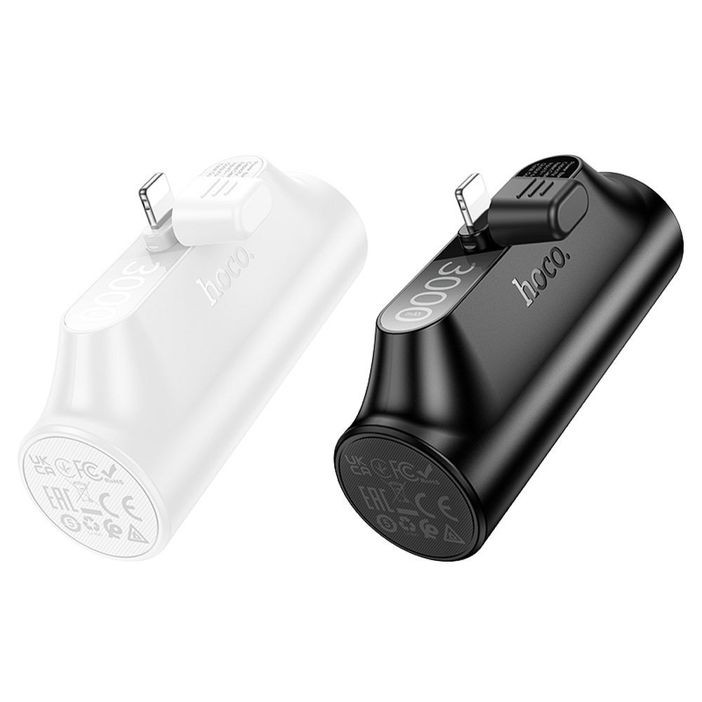 HOCO Powerbank 3000mAh με Ενσωματωμένο Lightning J147 Μαύρο