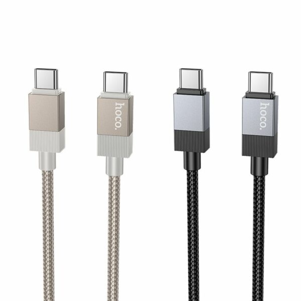HOCO cable Type C to Type C 3A 60W X110 1 m gold