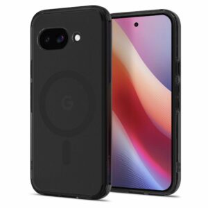 SPIGEN case ULTRA HYBRID MAG compatible with MagSafe for GOOGLE PIXEL 9A frost black