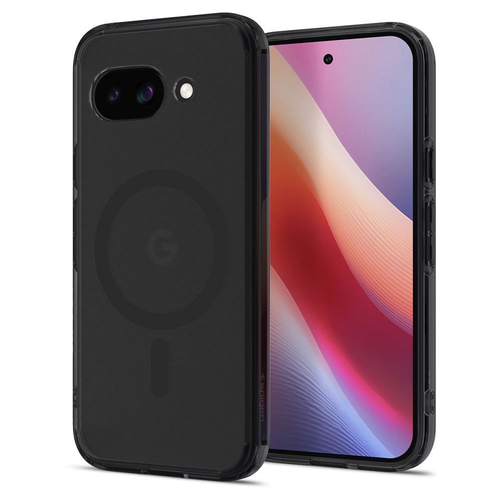 SPIGEN case ULTRA HYBRID MAG compatible with MagSafe for GOOGLE PIXEL 9A frost black
