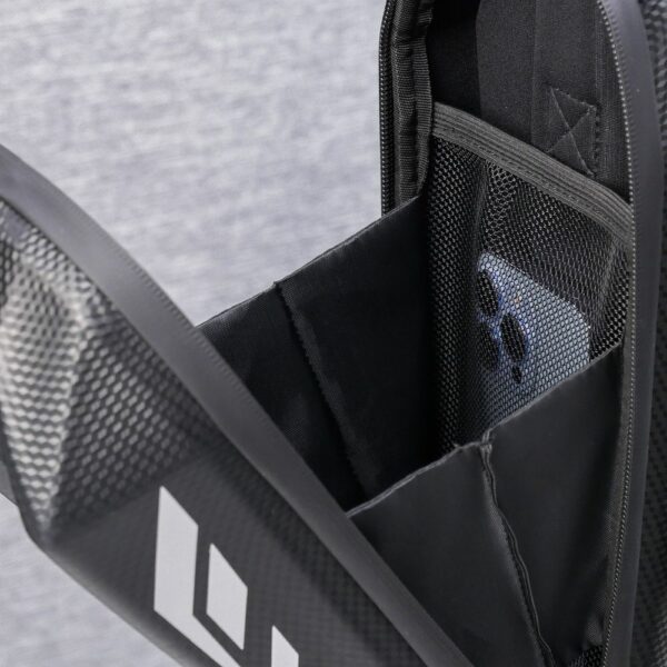Handlebar bag for bike / scooter waterproof with zipper FSBFB-453-1 black