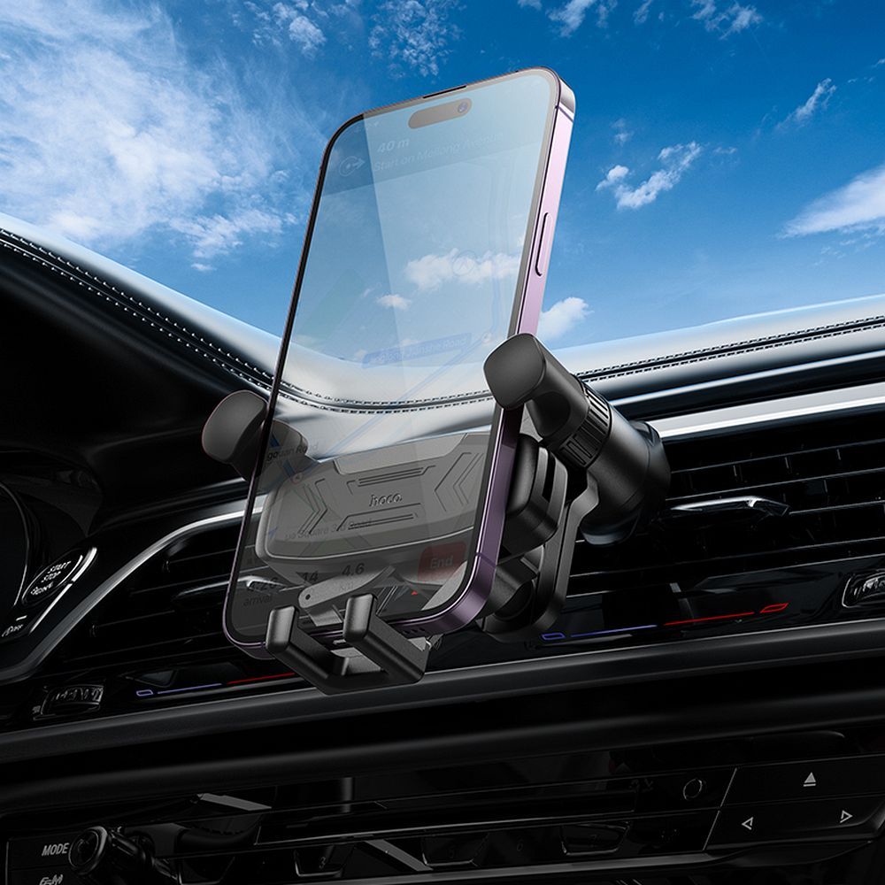 HOCO gravity car holder for air vent H66 black