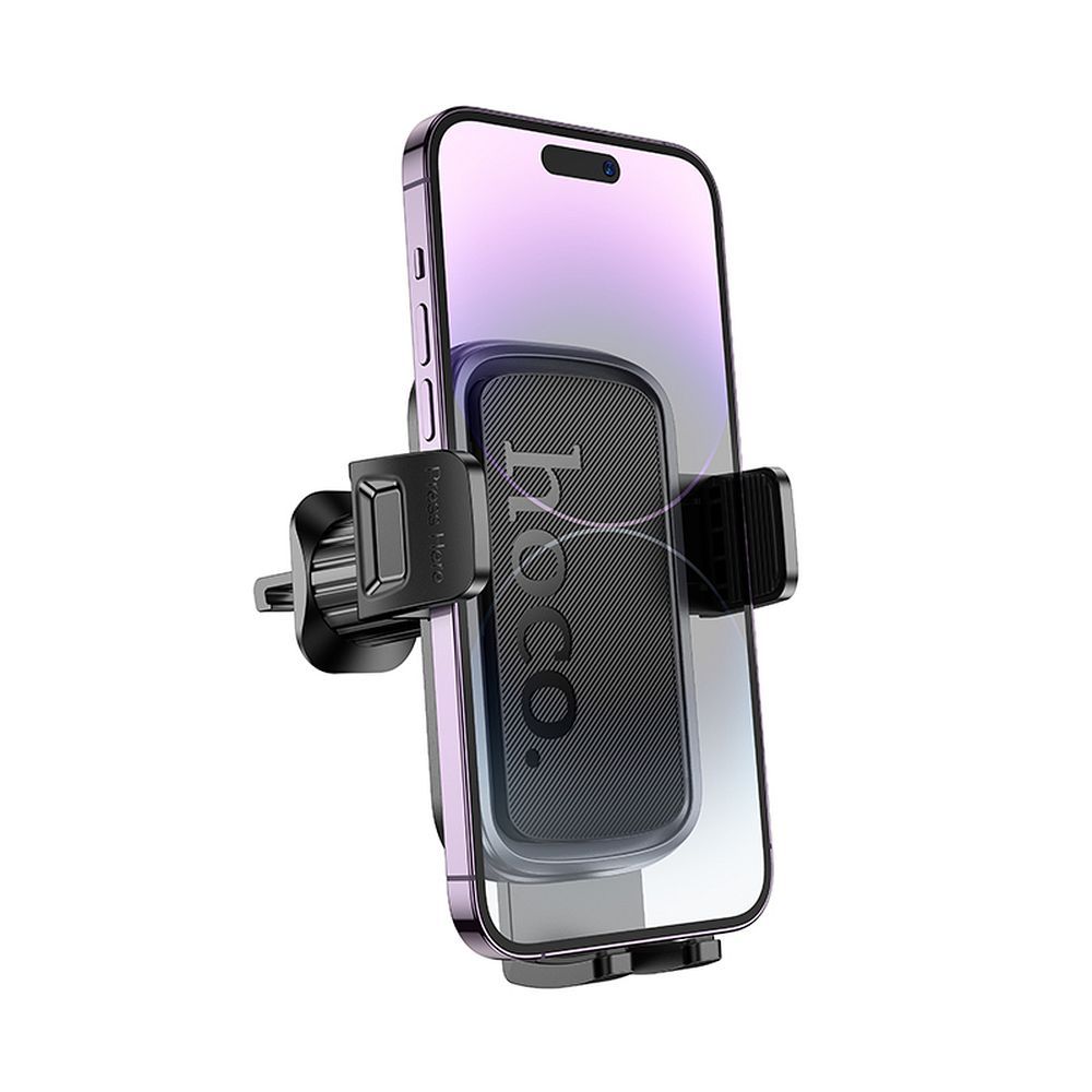 HOCO car holder for air vent H78 black metal gray