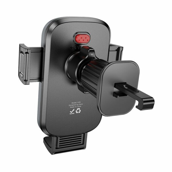 HOCO car holder for air vent H78 black metal gray