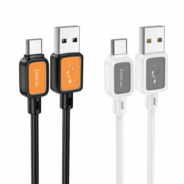 HOCO cable USB A to Typ C 3A X108 1 m white