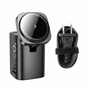 Ασύρματος Φορτιστής HOCO 6 σε 1 για Apple Watch & Συσκευές PD/QC 65W CQ20A Μαύρος