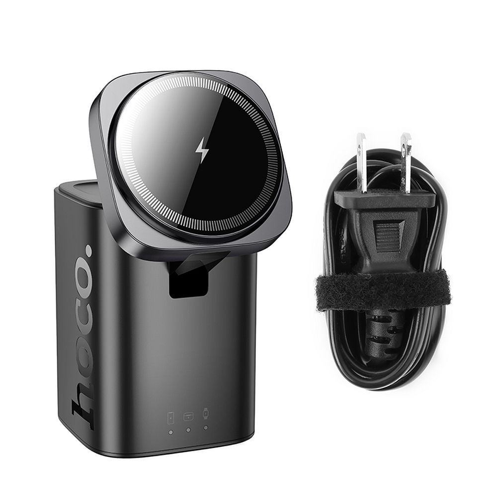 Ασύρματος Φορτιστής HOCO 6 σε 1 για Apple Watch & Συσκευές PD/QC 65W CQ20A Μαύρος
