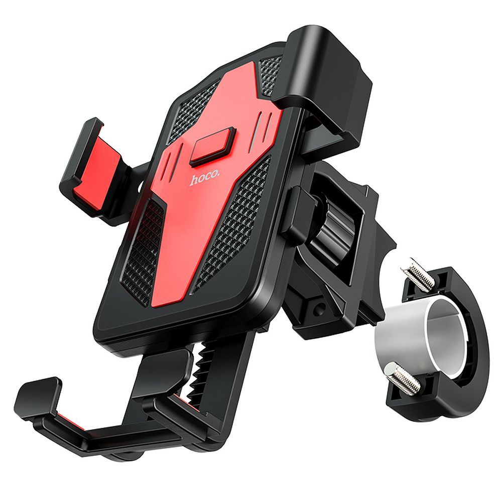 HOCO bike / motorcycle clamp holder for handlebar CA73 black red