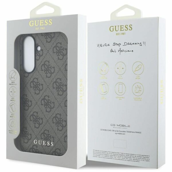 GUESS case for SAMSUNG A36 GUHCSA36G4GFBR (PU 4G Classic) brown