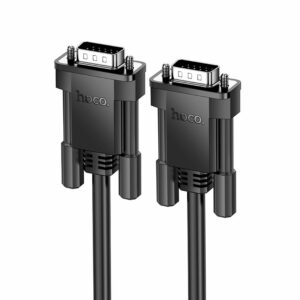 HOCO cable VGA (male) to VGA (male) HD 1080p US11 1 m black