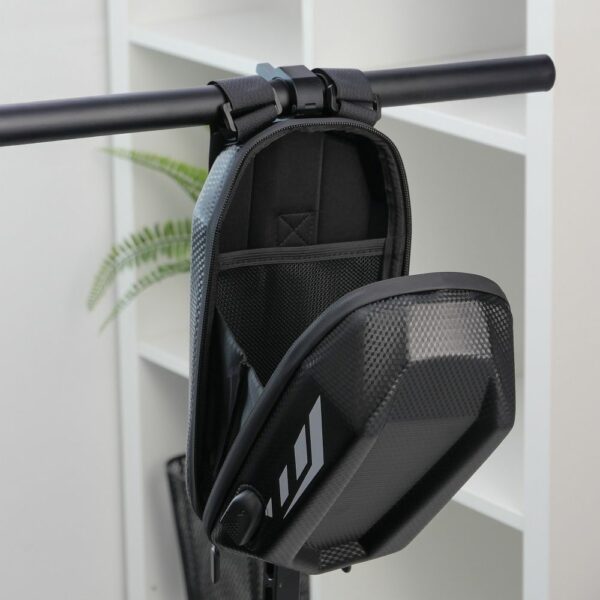 Handlebar bag for bike / scooter waterproof with zipper FSBFB-453-1 black