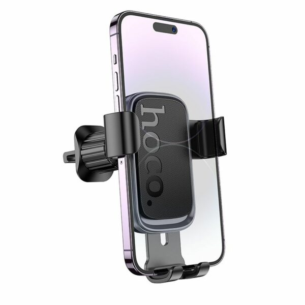 HOCO gravity car holder for air vent H80 black metal gray