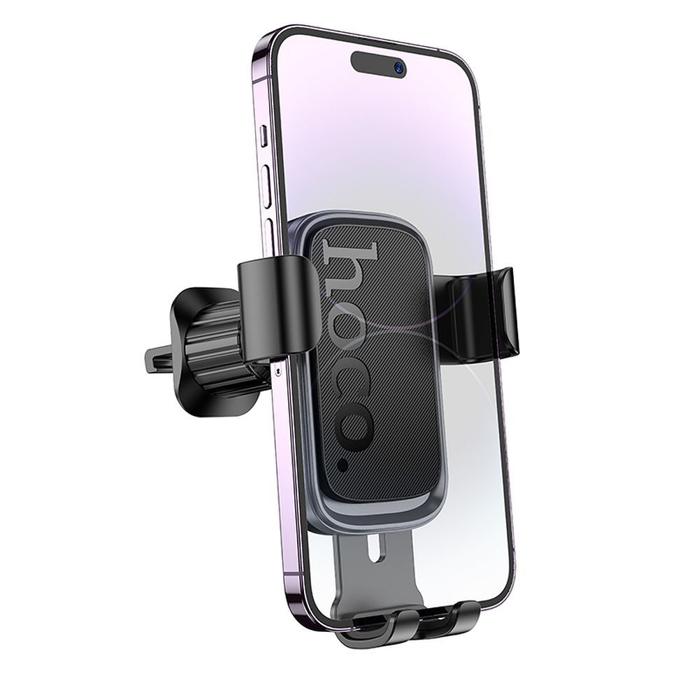 HOCO gravity car holder for air vent H80 black metal gray