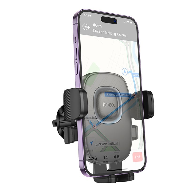 HOCO car charger for air vent H75 black