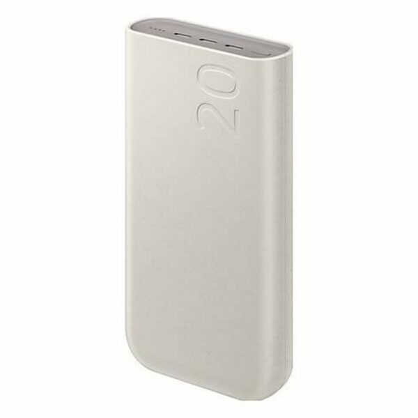 Samsung Powerbank 20000mAh 45W Super Fast Charge 2.0 - EB-P4520XUEGEU Μπεζ