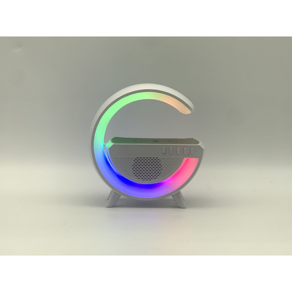 Wireless LED speaker with wireless charging G500 white