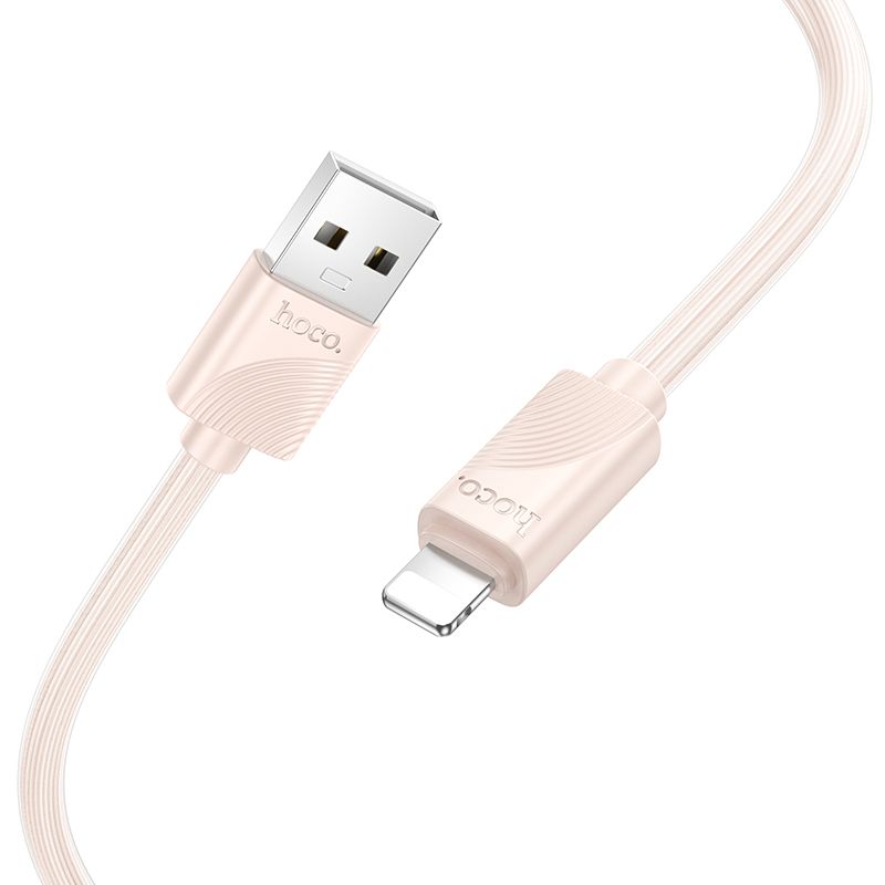 HOCO cable USB A to Lightning 2,4 A X114 1 m pink