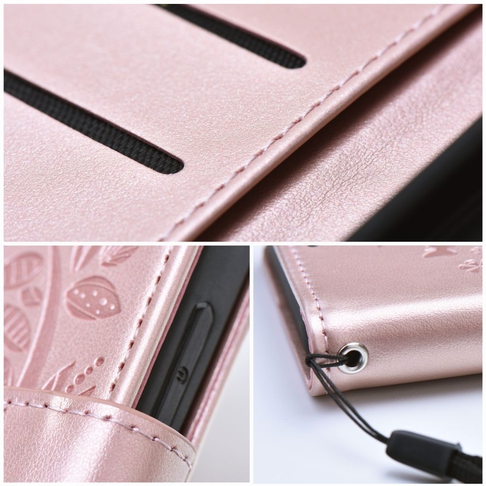 ee54dc7713891d4749d6f43ccb8cc83a MEZZO Book case for IPHONE 12 / 12 PRO tree rose gold
