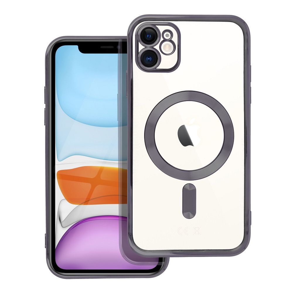 ELECTRO MAG COVER case compatible with MagSafe for IPHONE 11 black