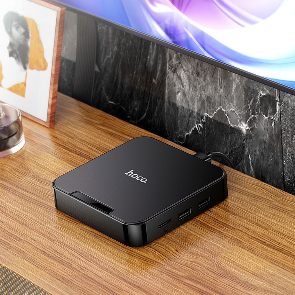 HOCO TV box WiFi HD DQ08 black