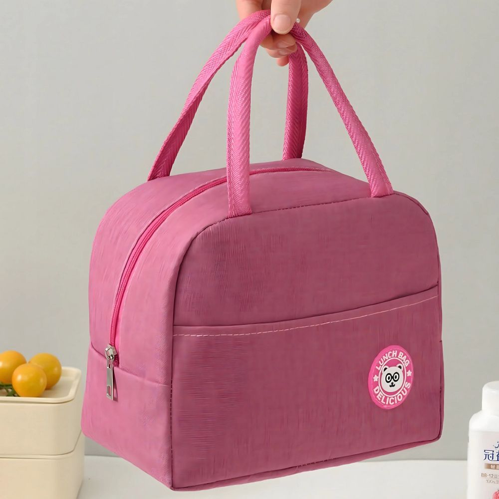 Lunch box thermal insulating bag RC-K-1079 pink