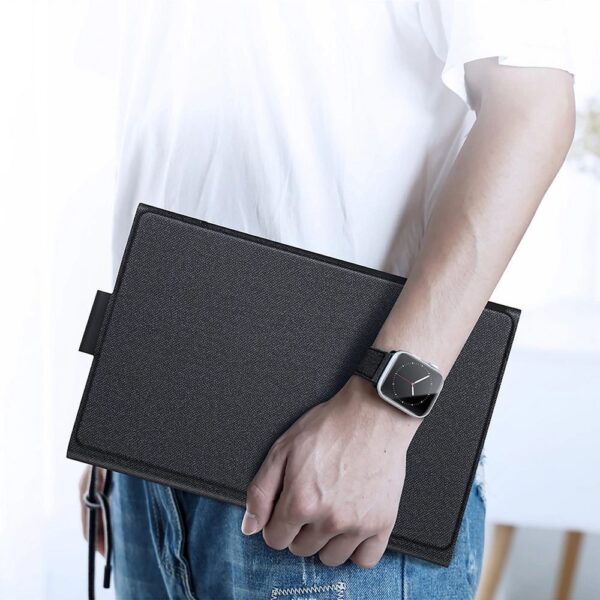 DUX DUCIS case TK foldable with Wireless Keyboard for SAMSUNG Tab S9/S9 FE/S10 FE black